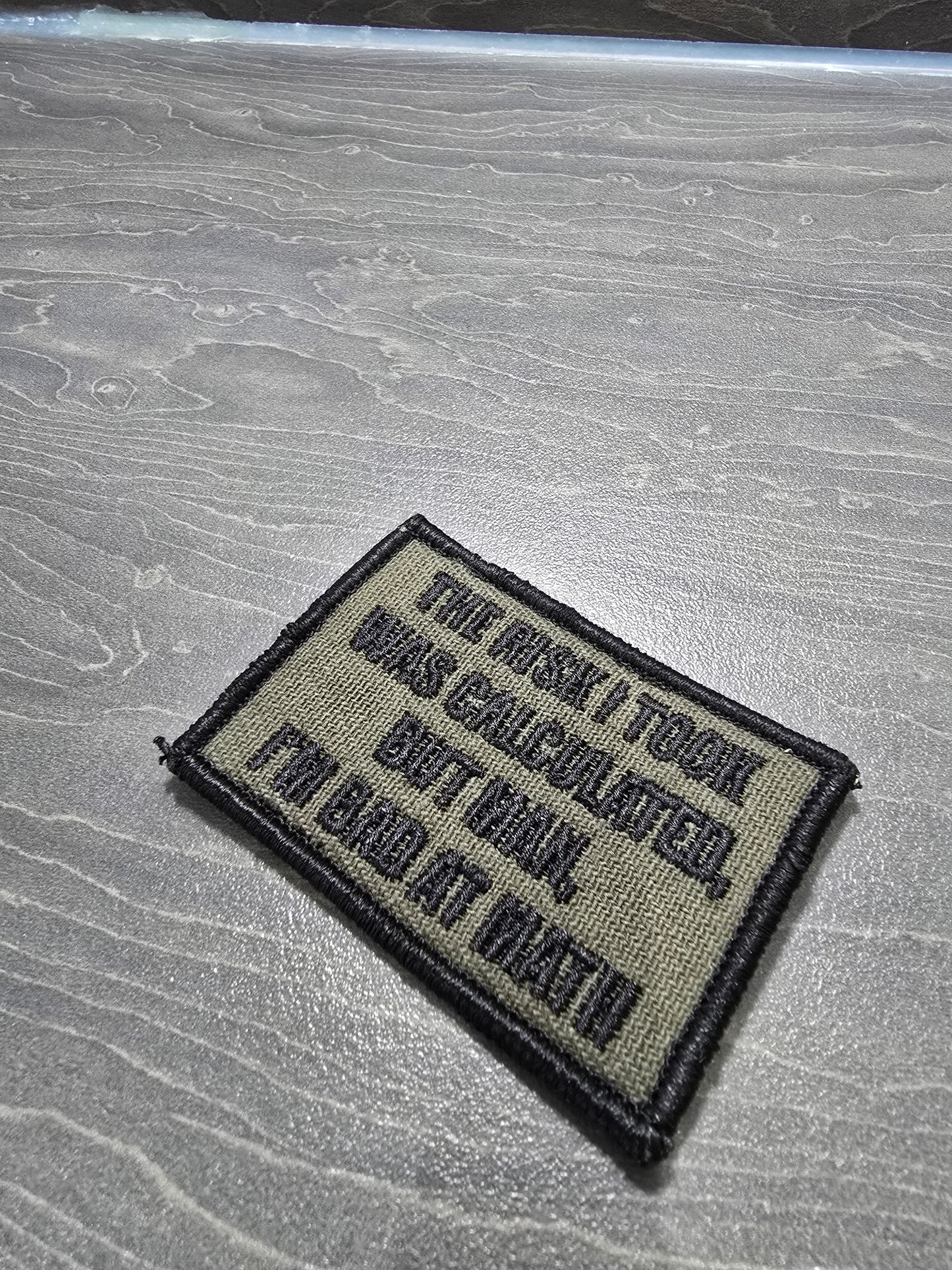 The Risk I Took Was Calculated, But Man, I'm Bad At Math