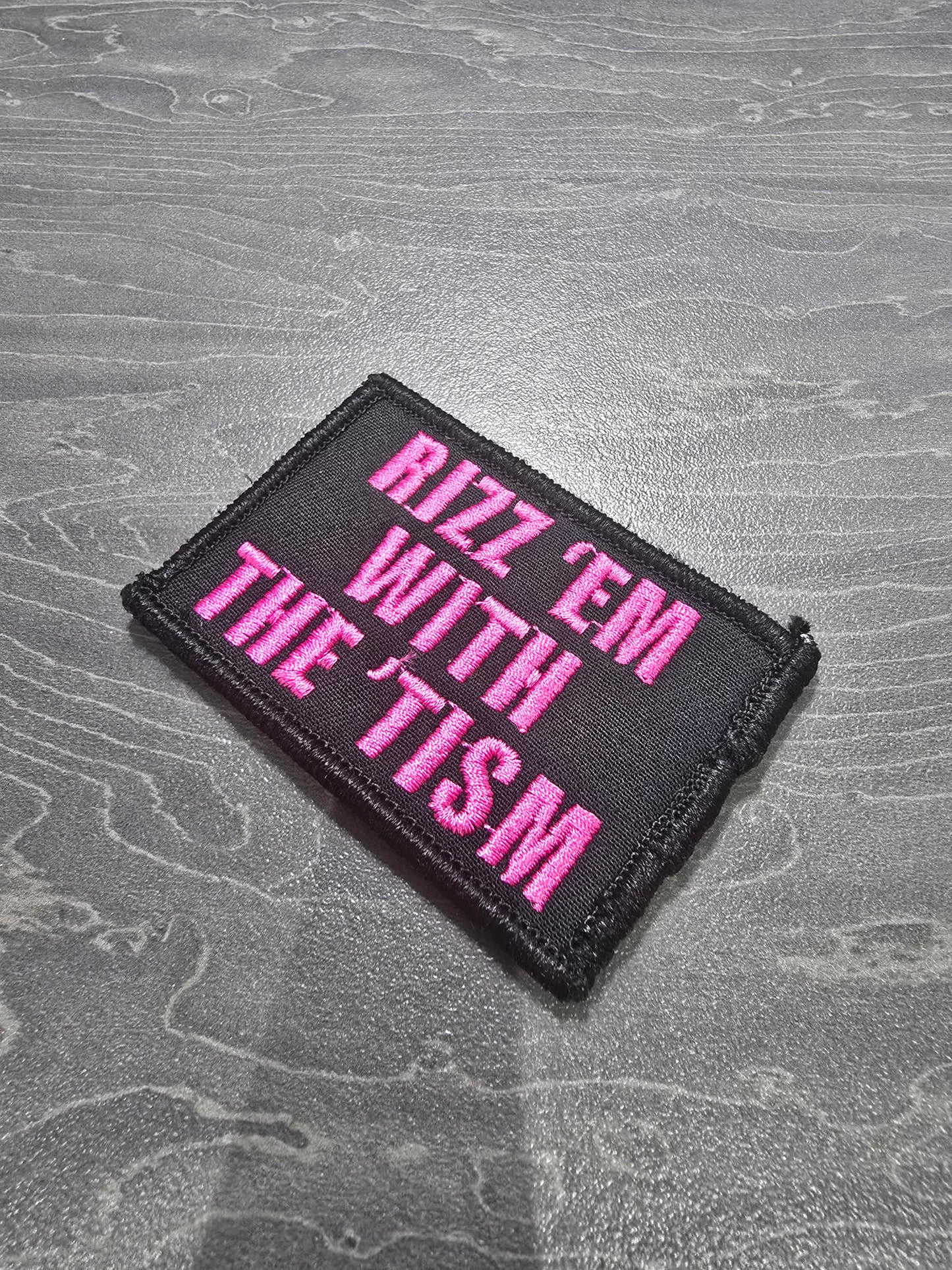 Rizz'em With The Tism Autism Tactical Morale Patch