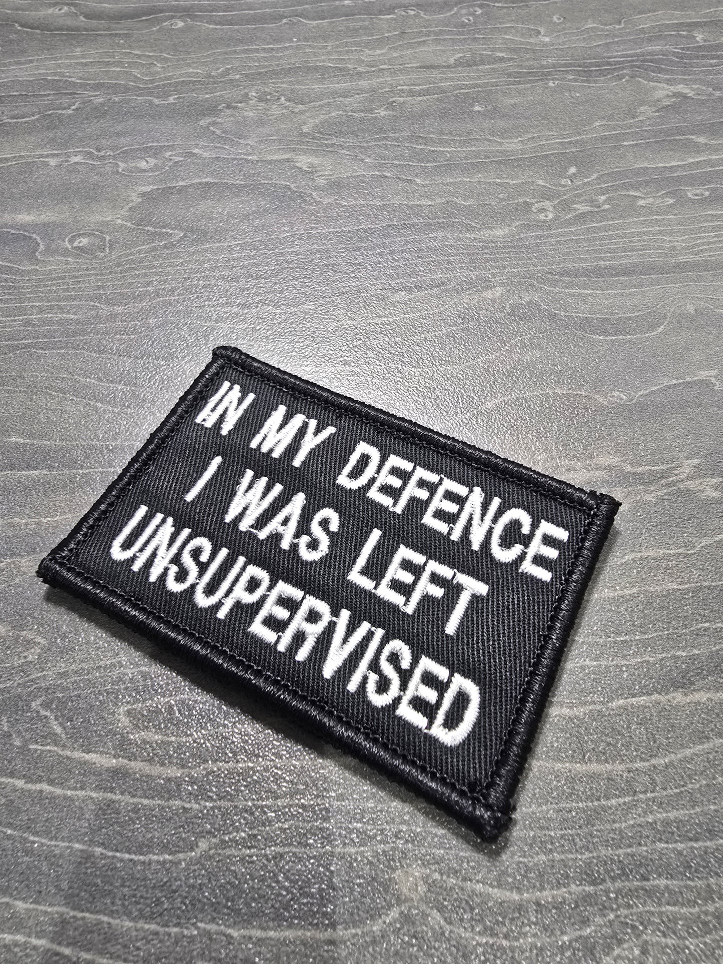 In My Defence I Was Left Unsupervised