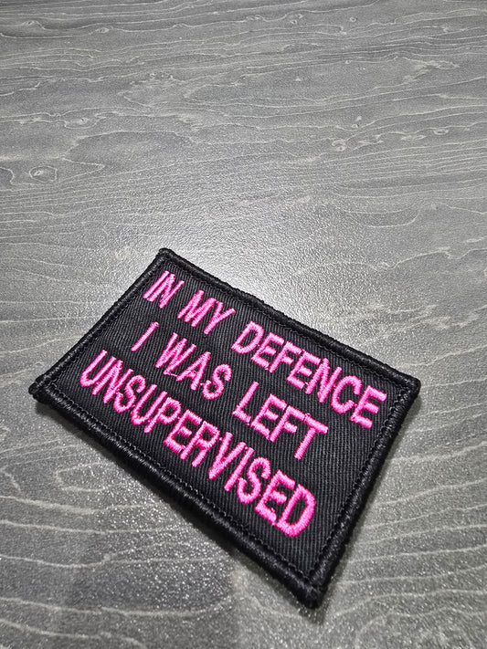 In My Defence I Was Left Unsupervised