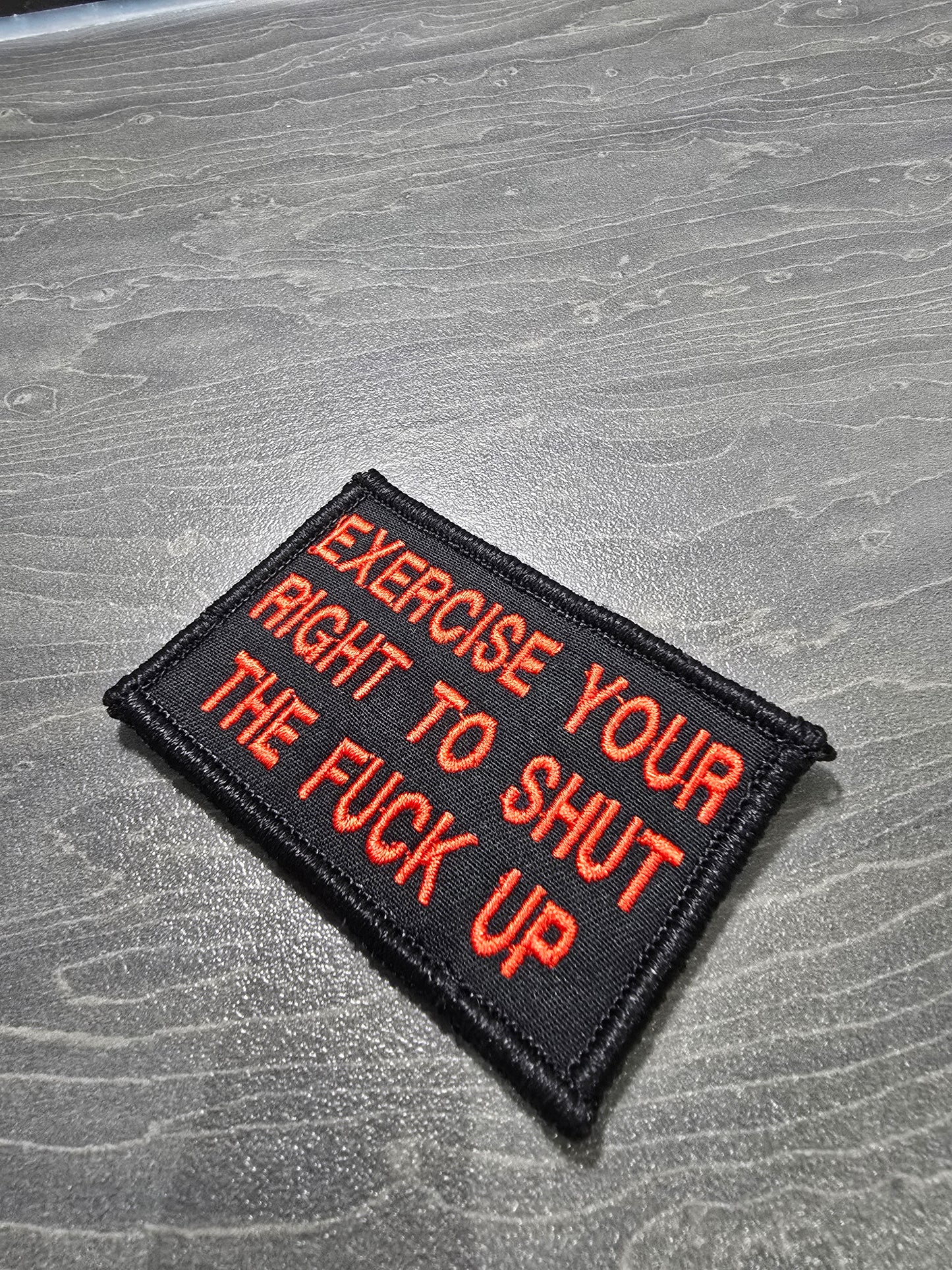 Exercise Your Right To Shut The F*ck Up
