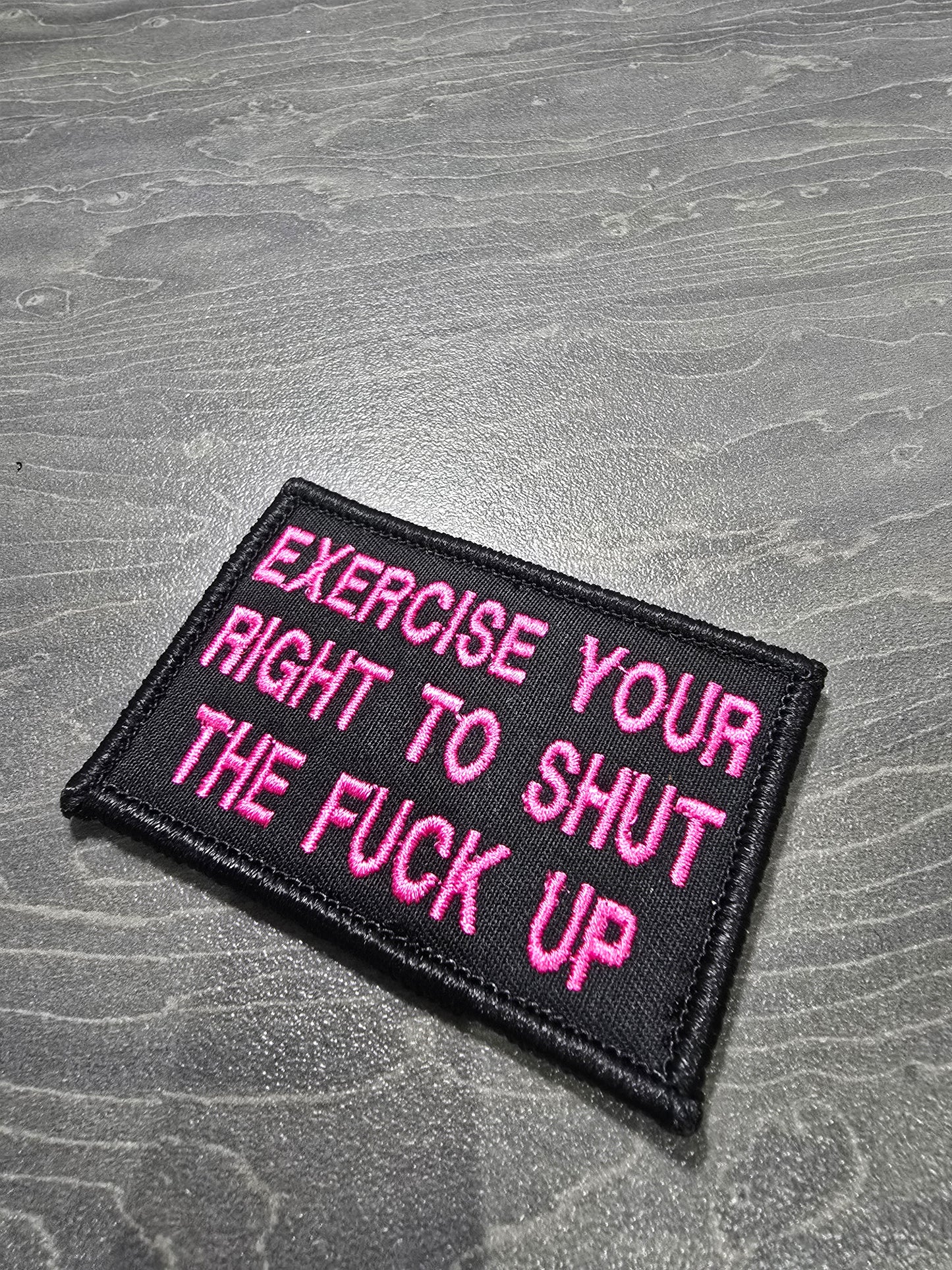 Exercise Your Right To Shut The F*ck Up