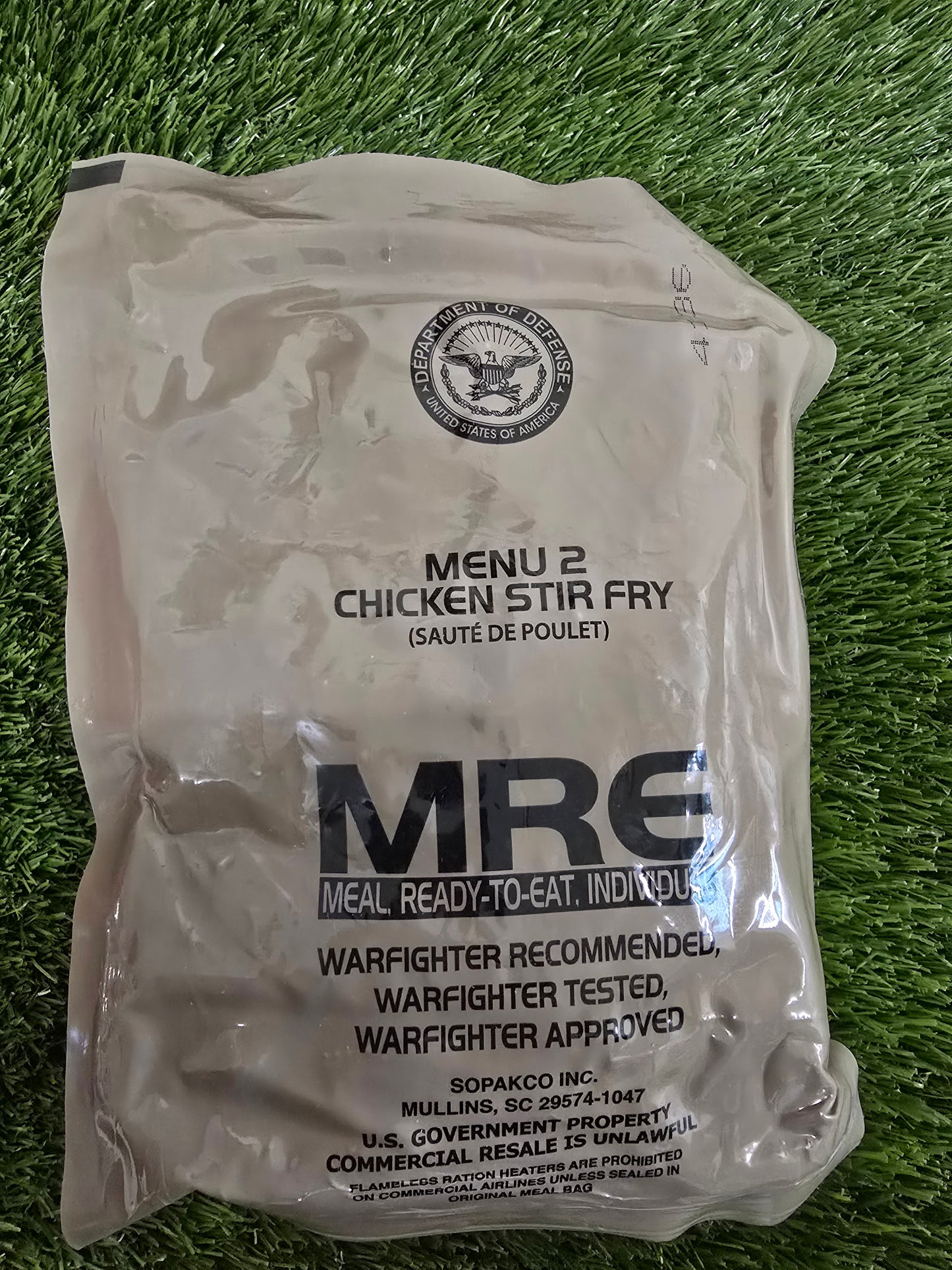 2026/27 USA "MRE" Meal Ready To Eat Ration Packs