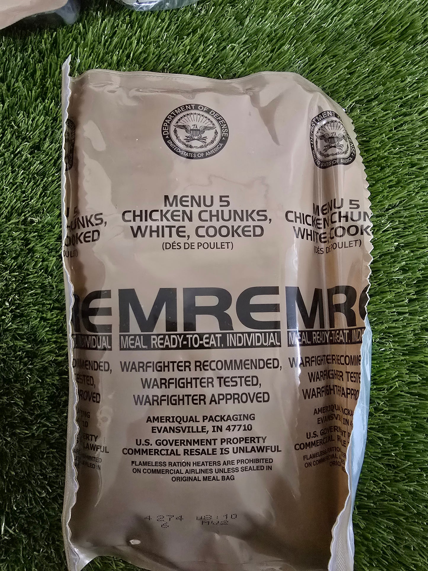 2026/27 USA "MRE" Meal Ready To Eat Ration Packs
