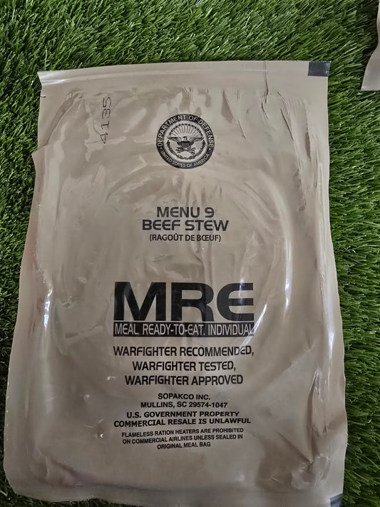 2026/27 USA "MRE" Meal Ready To Eat Ration Packs