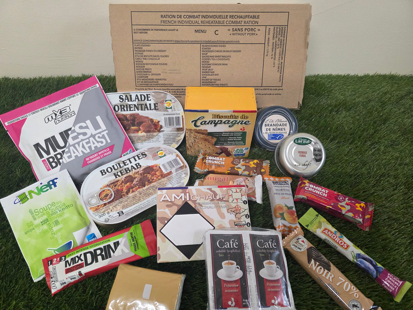 **NEW** 2027 French Military RCIR Ration Packs