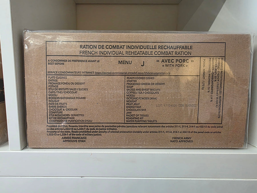 **NEW** 2027 French Military RCIR Ration Packs