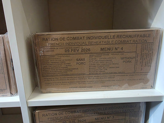 2026 French Military RCIR Ration Packs