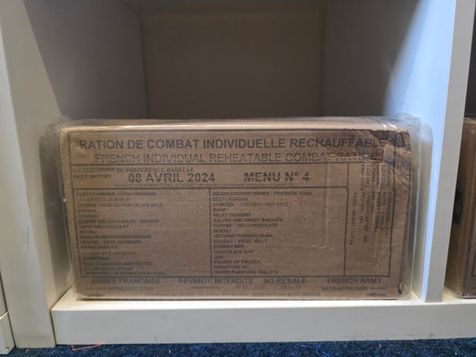 2024 (Past Best Before) French Military RCIR Ration Packs