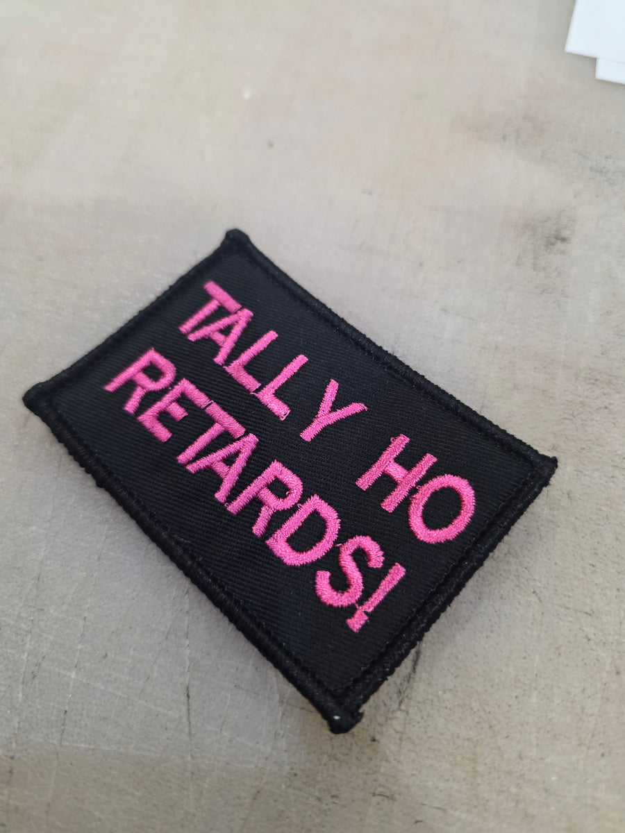Design Your Own Patch (Live Preview) | 2" x 3" Custom Embroidered Velcro Patch