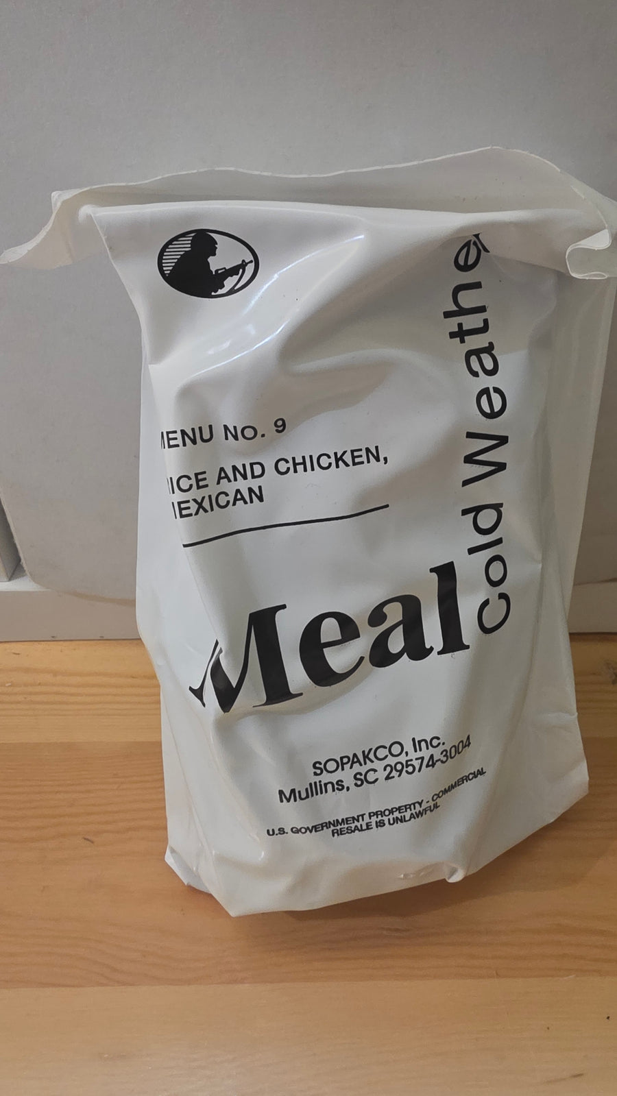 2022 USA Cold Weather "MRE" Meal Ready To Eat Ration Packs