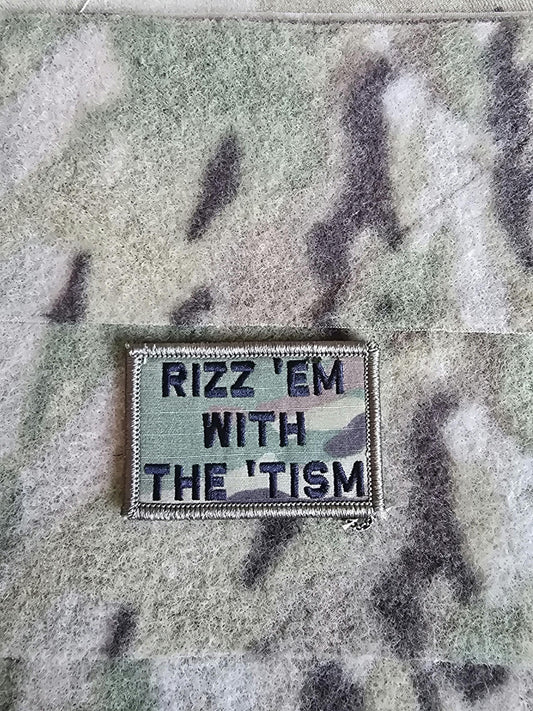 Rizz'em With The Tism Autism Tactical Morale Patch