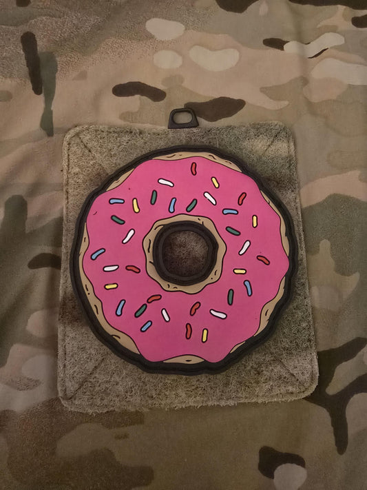 Tactical Donut PVC Patch | Funny Morale Patch UK