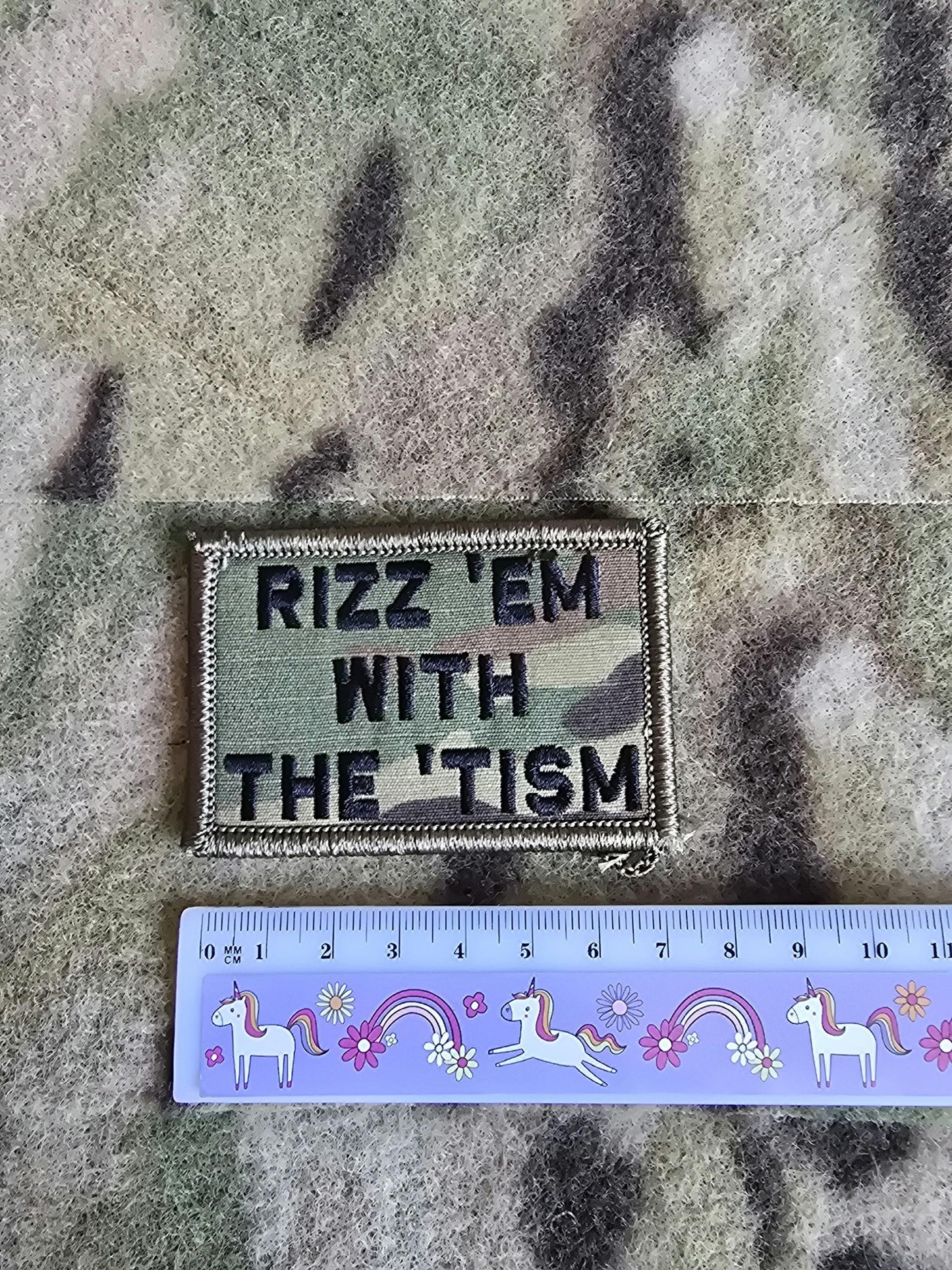 Rizz'em With The Tism Autism Tactical Morale Patch