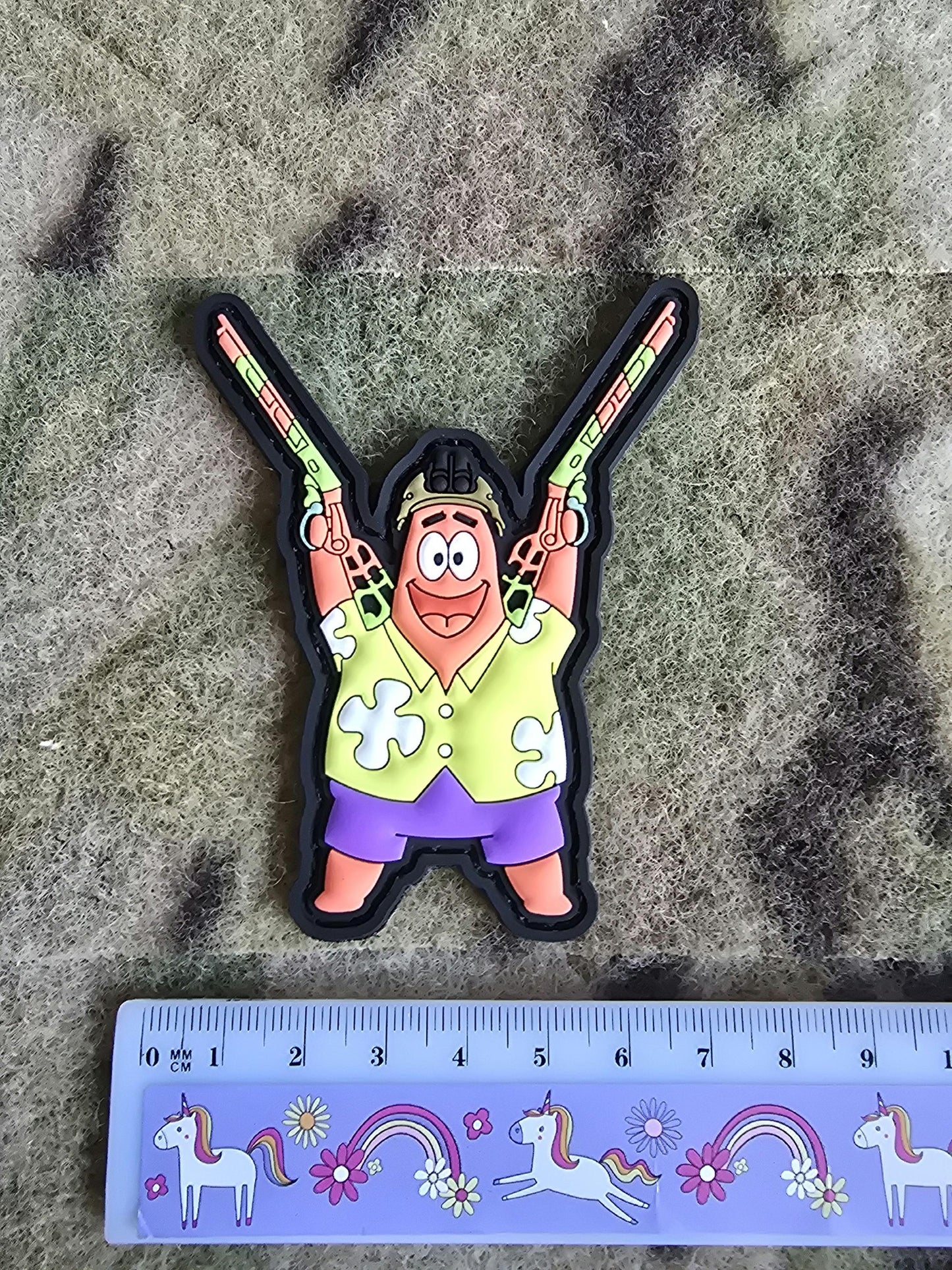 Tactical Patrick Spongebob PVC Patch