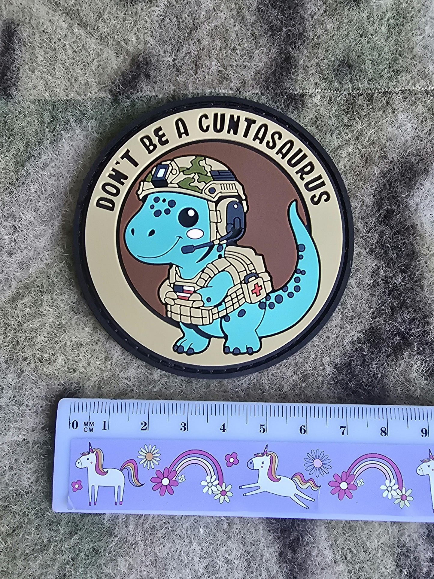 Don't Be A C***asaurus rude PVC Patch