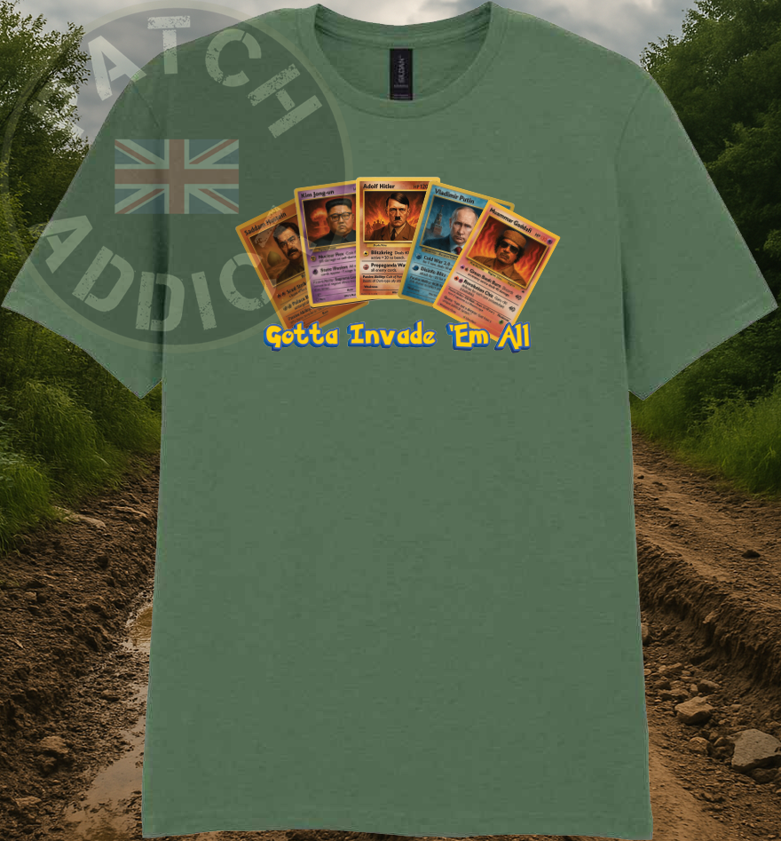 Gotta Invade 'Em All Dictator Cards 18