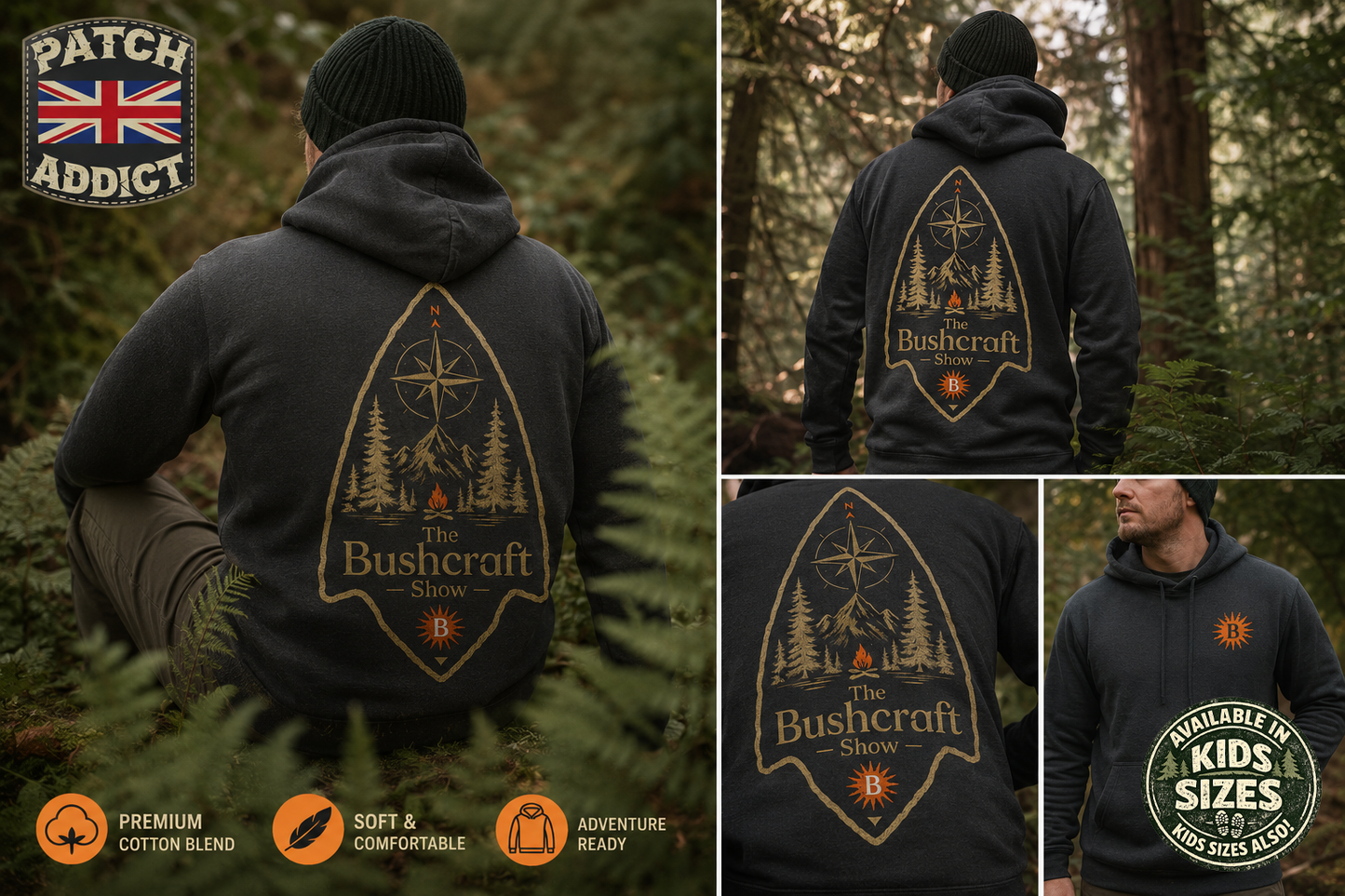 Official Bushcraft Show 2026 Hoodie – Limited Event Edition