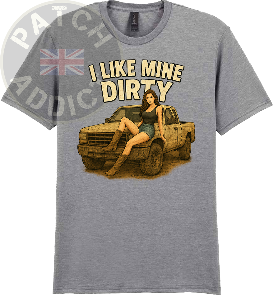 I Like Mine D*rty Pick Up Off Roading 4
