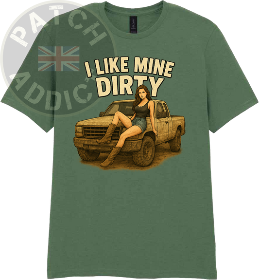 I Like Mine D*rty Pick Up Off Roading 4