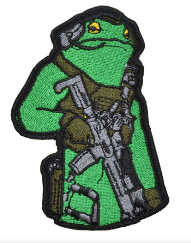 Tactical Frog - 3.25 inch Patch