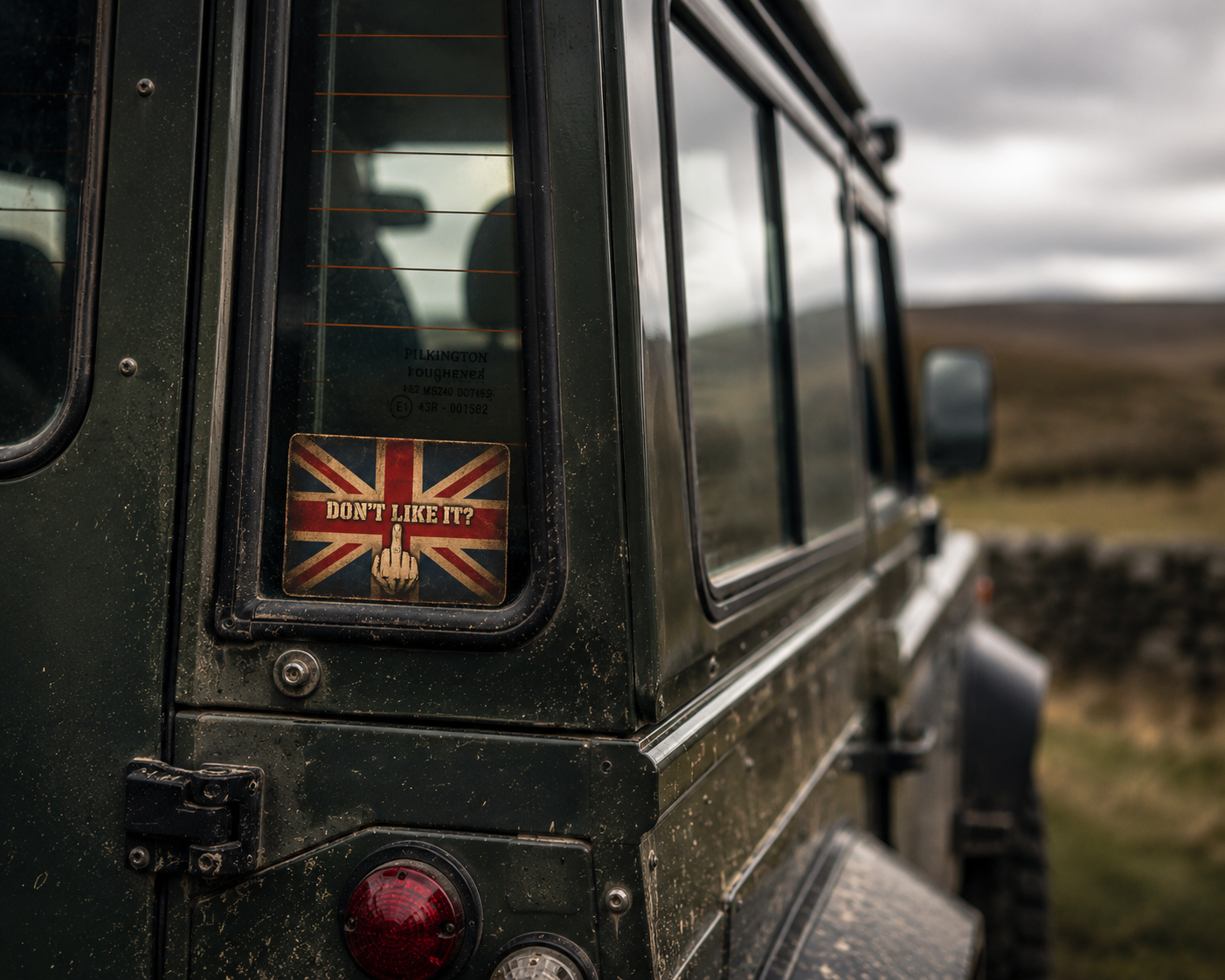 DON'T LIKE IT? Union Jack Sticker | Funny British Vinyl Decal
