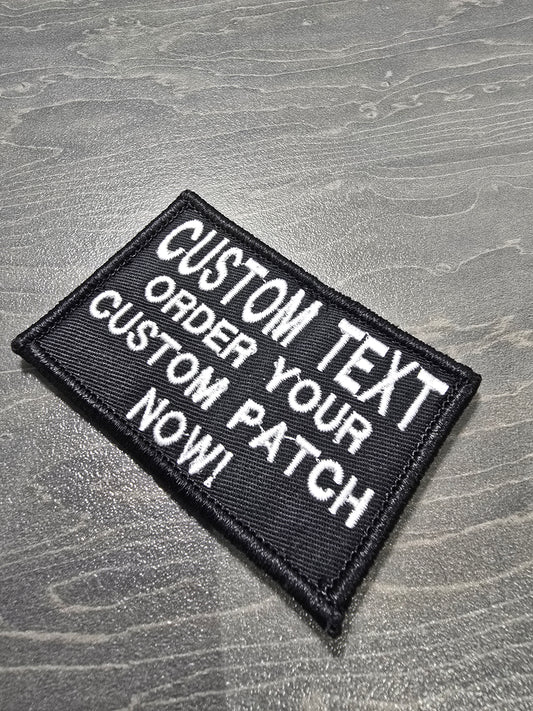 Custom 2" x 3" Make It Your Own Patch