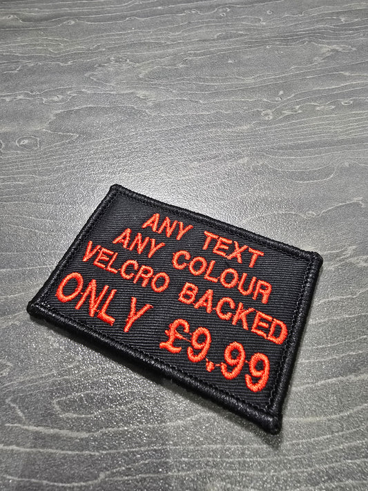 Custom 2" x 3" Make It Your Own Patch
