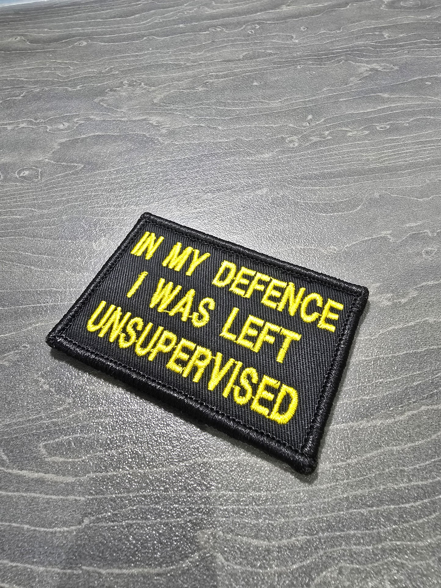 In My Defence I Was Left Unsupervised