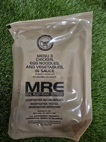 2026/27 USA "MRE" Meal Ready To Eat Ration Packs