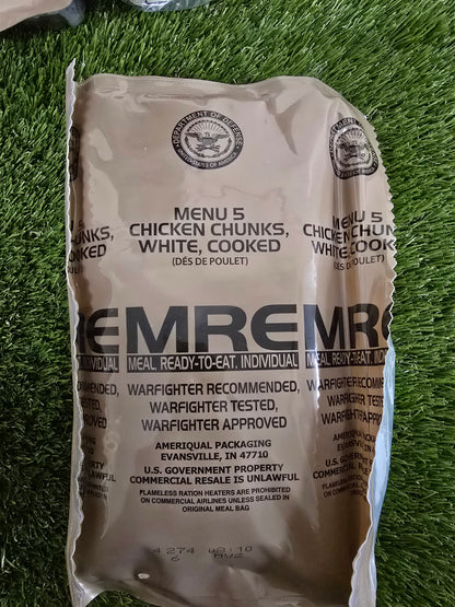 2026/27 USA "MRE" Meal Ready To Eat Ration Packs