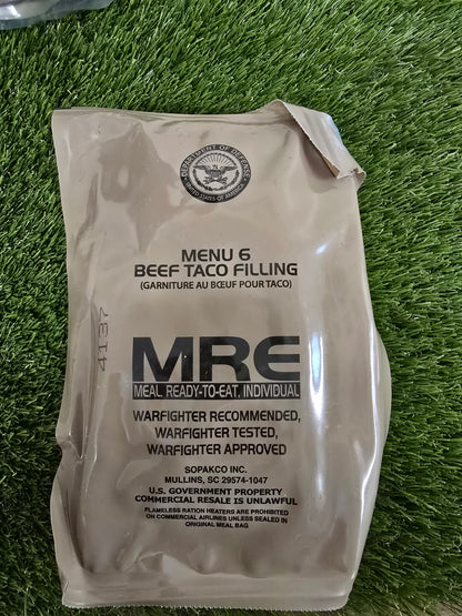 2026/27 USA "MRE" Meal Ready To Eat Ration Packs