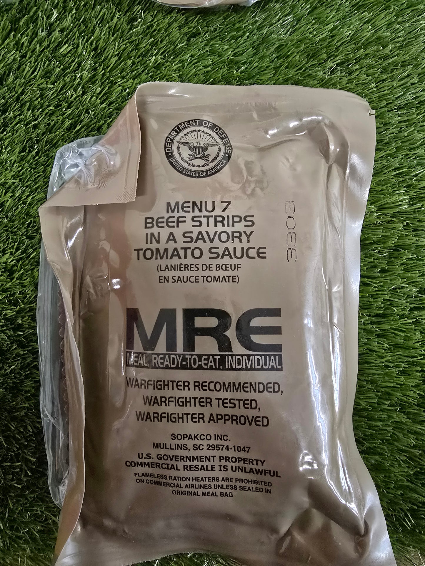 2026/27 USA "MRE" Meal Ready To Eat Ration Packs