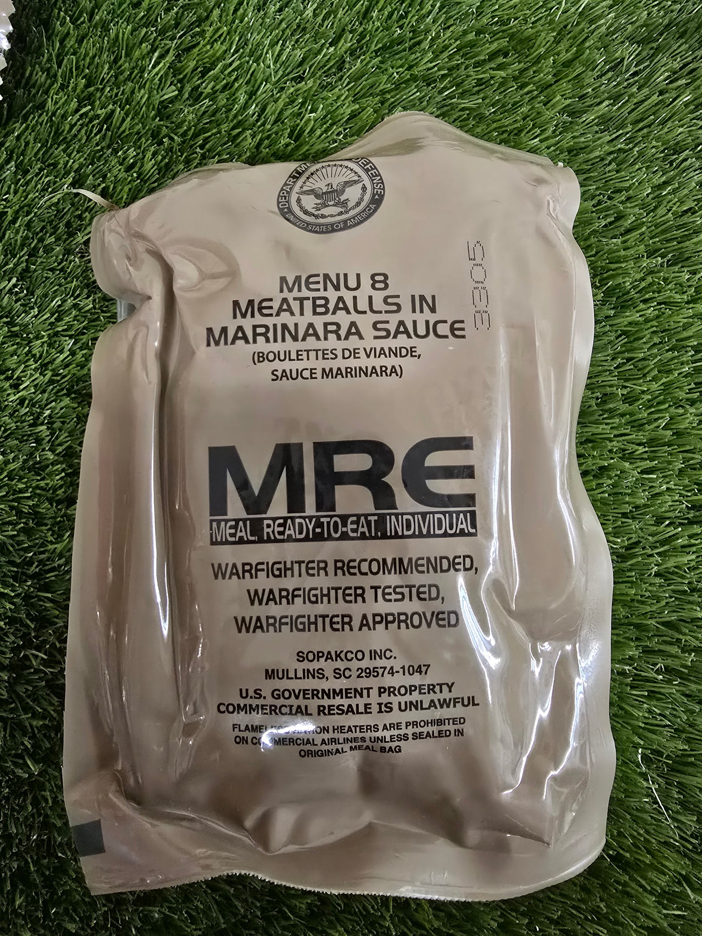 2026/27 USA "MRE" Meal Ready To Eat Ration Packs