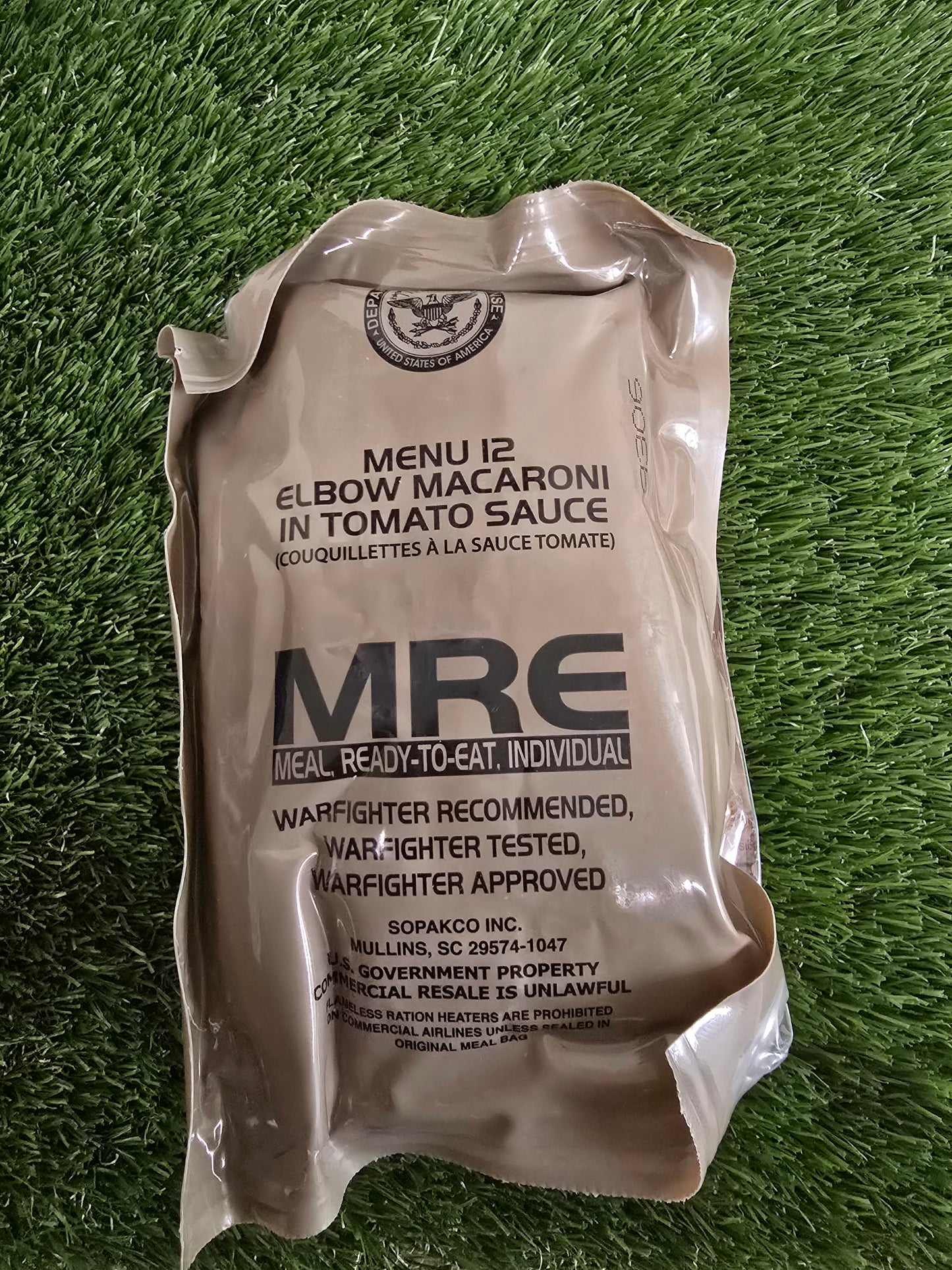 2026/27 USA "MRE" Meal Ready To Eat Ration Packs