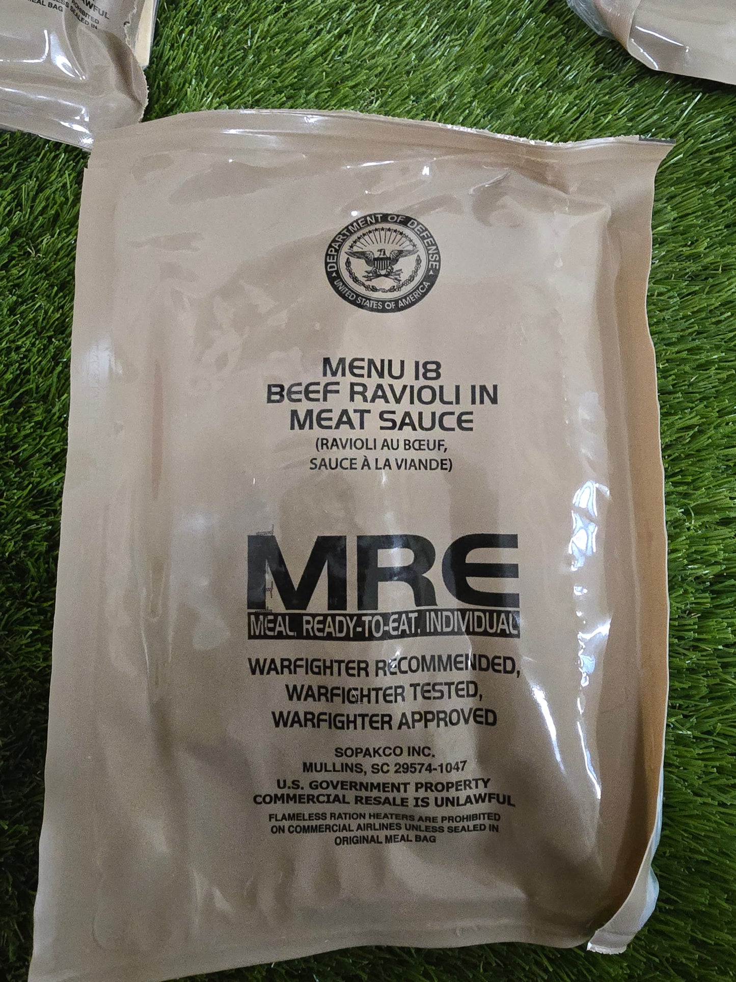 2026/27 USA "MRE" Meal Ready To Eat Ration Packs