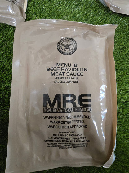 2026/27 USA "MRE" Meal Ready To Eat Ration Packs