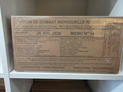 2026 French Military RCIR Ration Packs