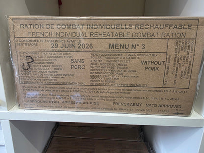 2026 French Military RCIR Ration Packs