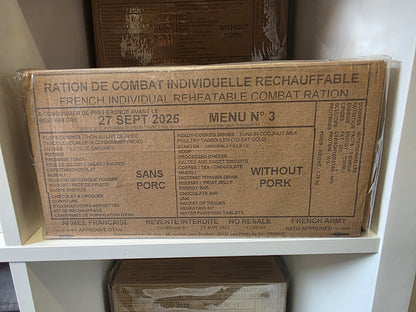 2025 French Military RCIR Ration Packs
