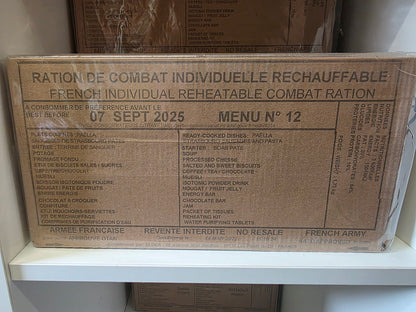 2025 French Military RCIR Ration Packs