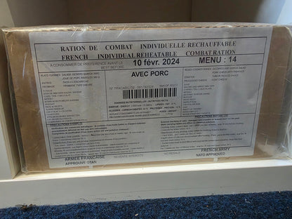 2024 (Past Best Before) French Military RCIR Ration Packs