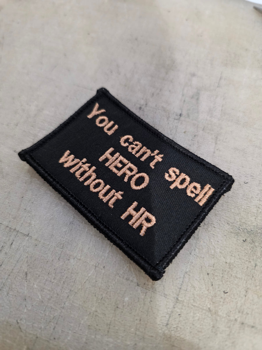Design Your Own Patch (Live Preview) | 2" x 3" Custom Embroidered Velcro Patch
