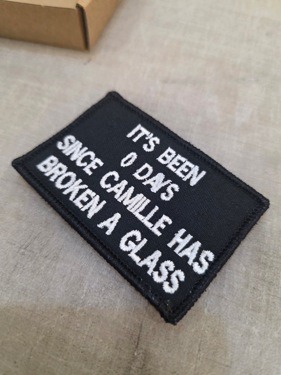 Design Your Own Patch (Live Preview) | 2" x 3" Custom Embroidered Velcro Patch