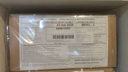 French RCIR Military Ration (2028 Date) | Genuine French Army Combat Ration