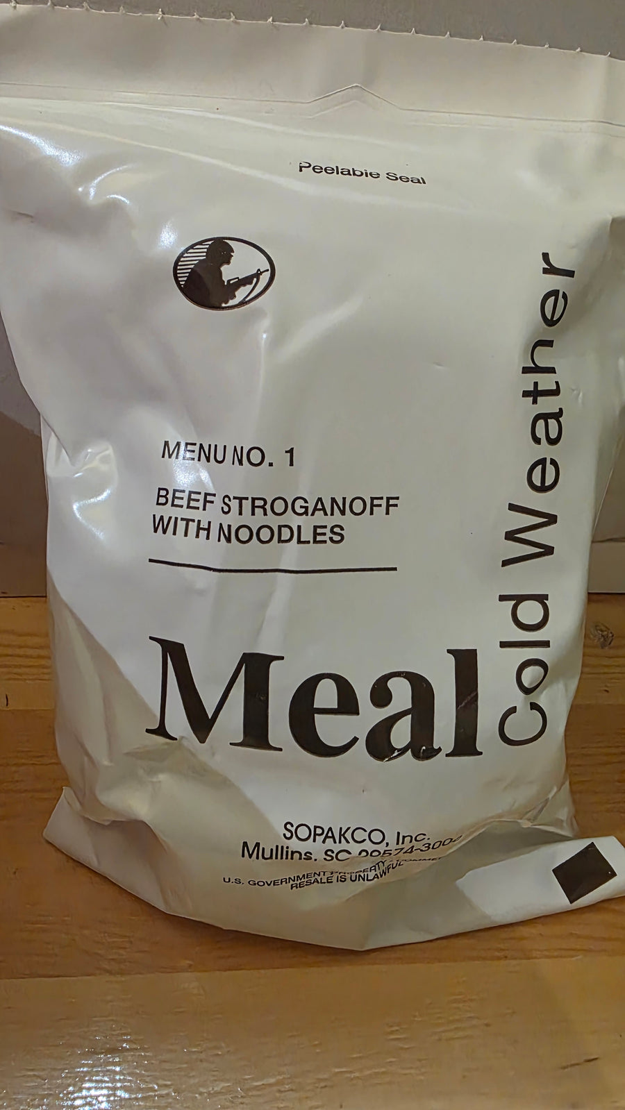 2022 USA Cold Weather "MRE" Meal Ready To Eat Ration Packs