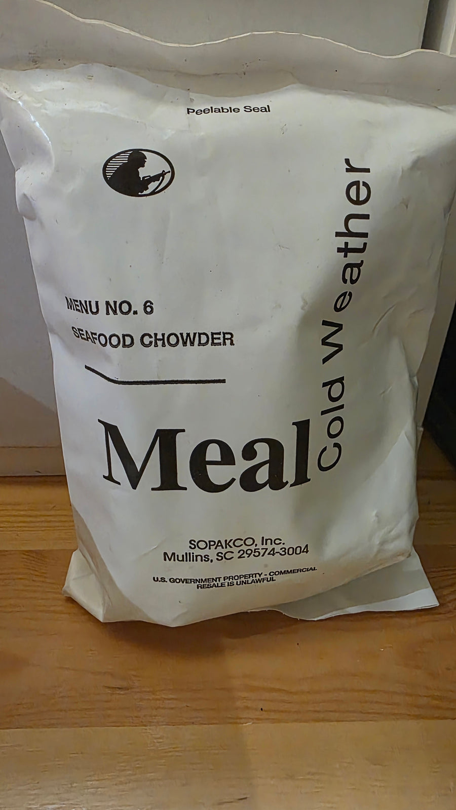 2022 USA Cold Weather "MRE" Meal Ready To Eat Ration Packs