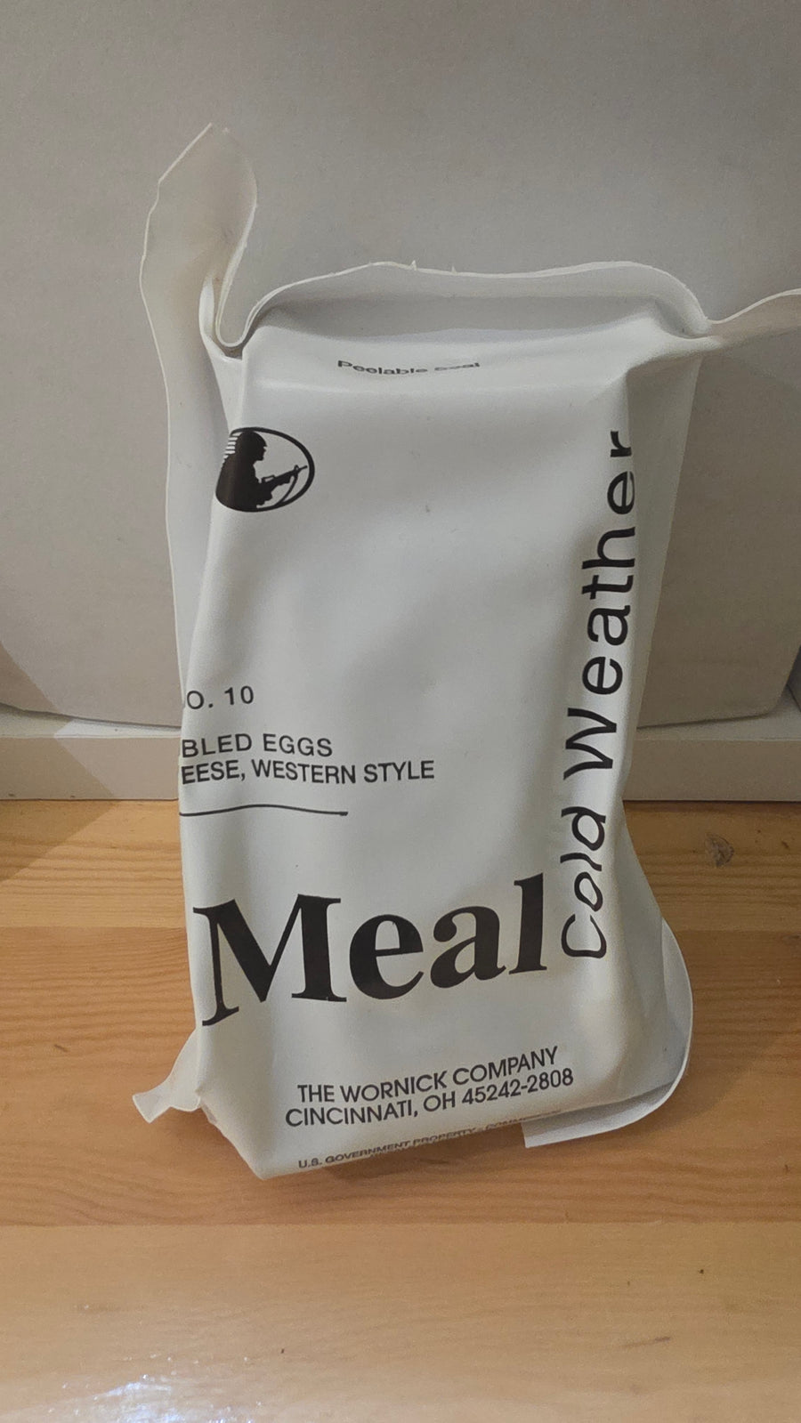 2022 USA Cold Weather "MRE" Meal Ready To Eat Ration Packs