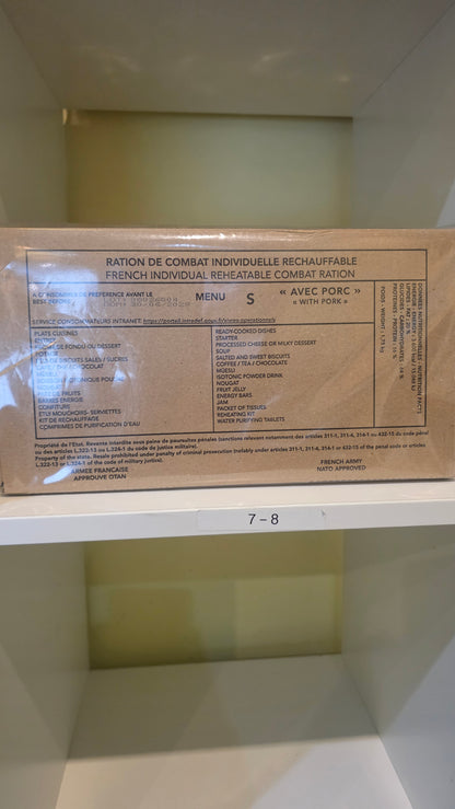 French RCIR Military Ration (2028 Date) | Genuine French Army Combat Ration