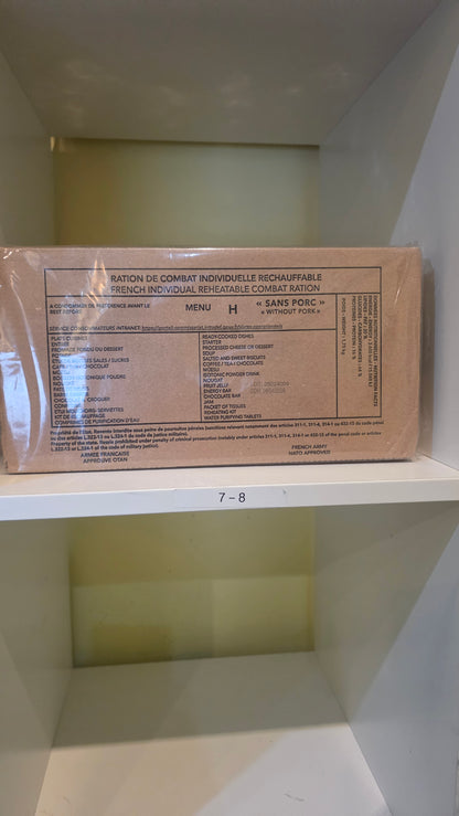 French RCIR Military Ration (2028 Date) | Genuine French Army Combat Ration